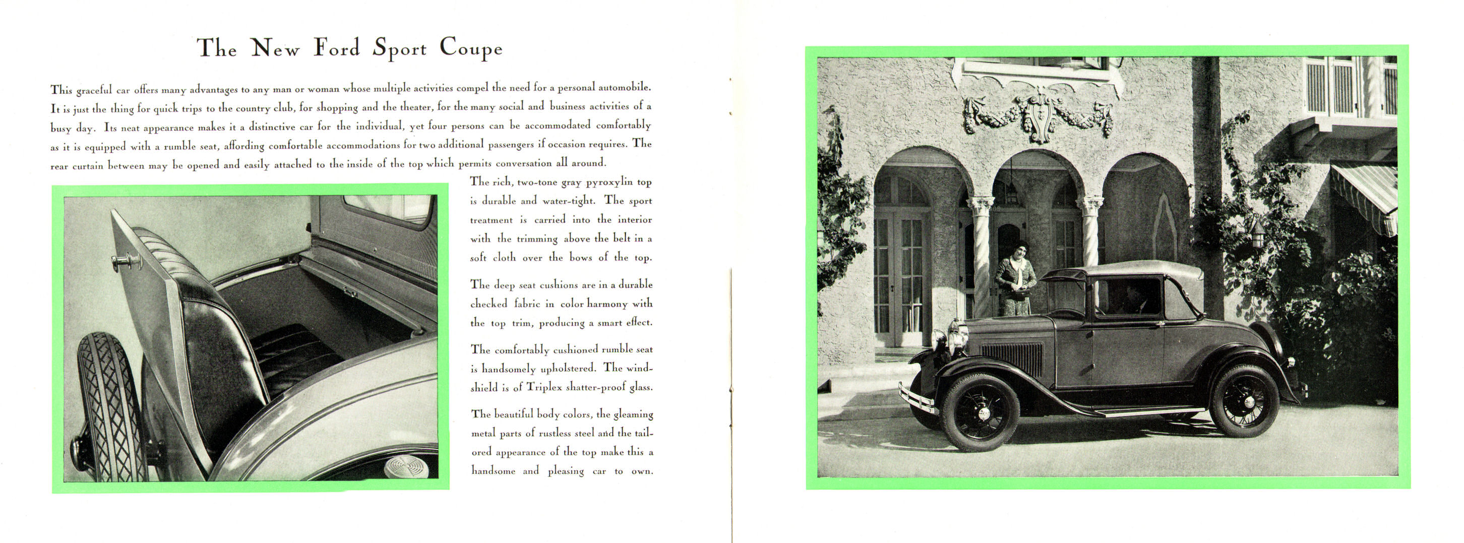 1930 Ford Brochure Page 9